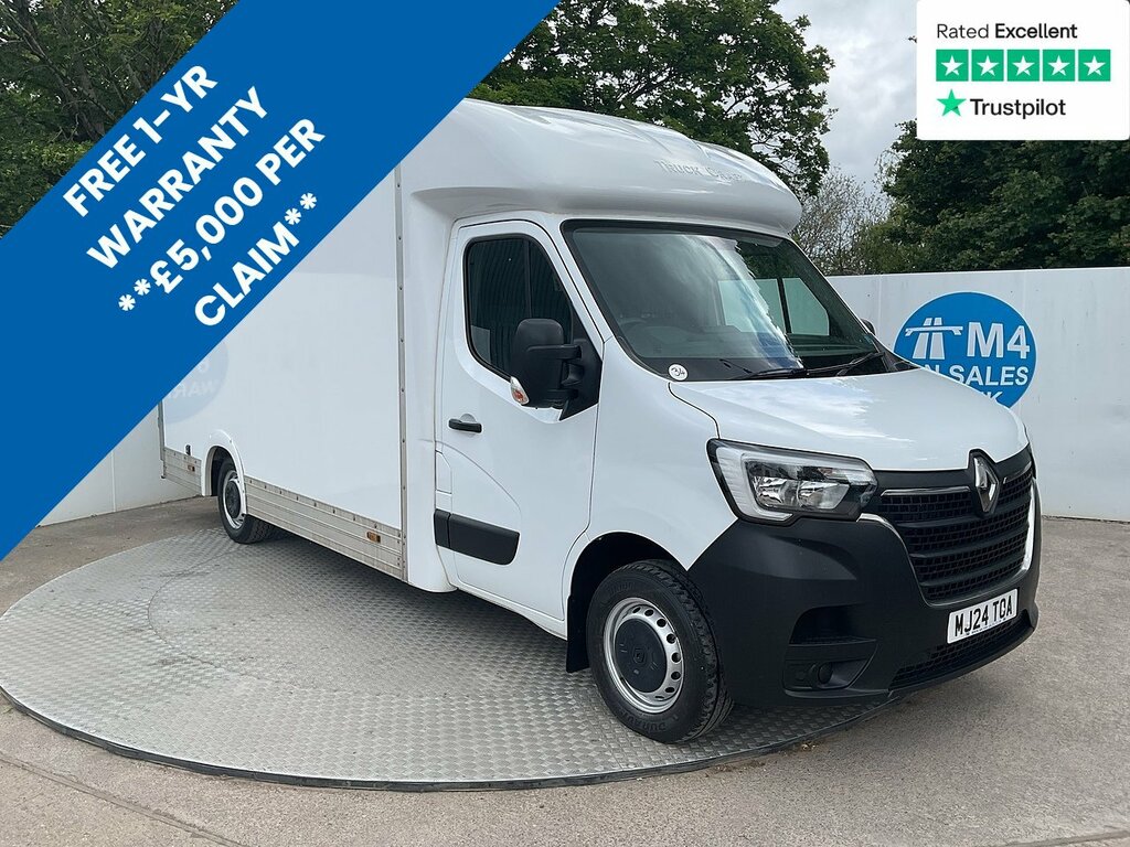 Renault Master Dci Energy 35 Business Lo Loader Lwb Euro 6 L13ft White