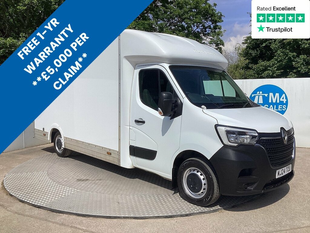 Renault Master Dci Energy 35 Business Lo Loader Lwb Euro 6 L13ft White
