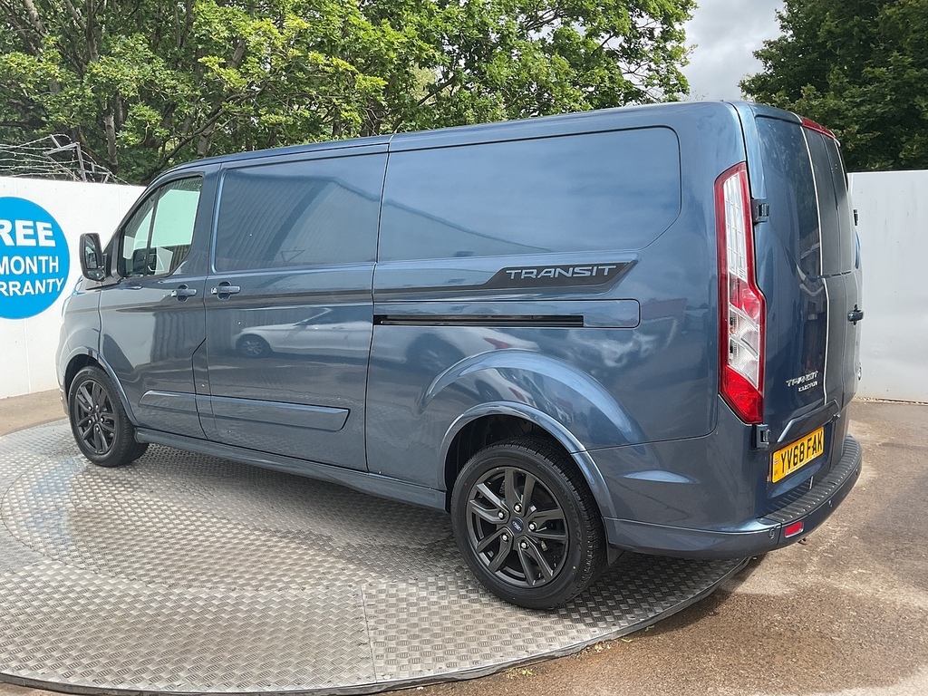 Ford Transit Custom 290 Ecoblue Sport Lwb L R Euro 6 New Wet Belt U YV68FAK Blue #5