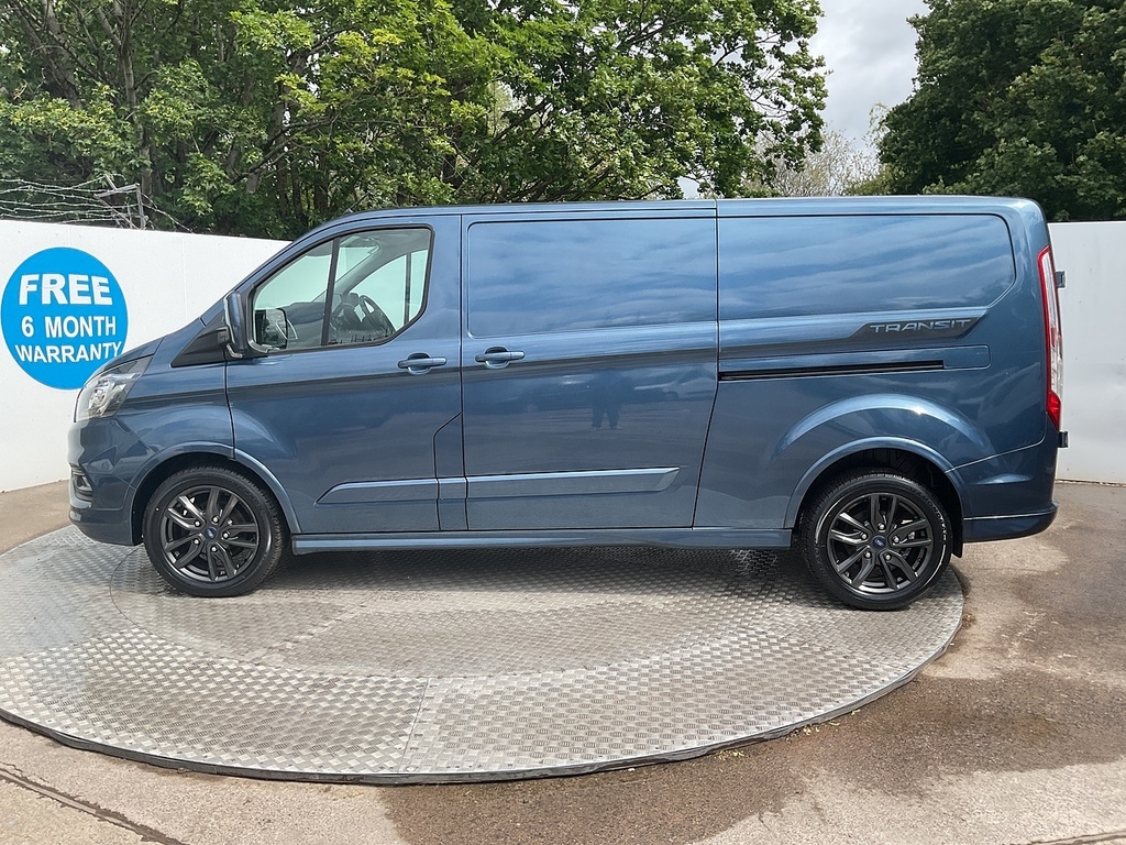 Ford Transit Custom 290 Ecoblue Sport Lwb L R Euro 6 New Wet Belt U YV68FAK Blue #6