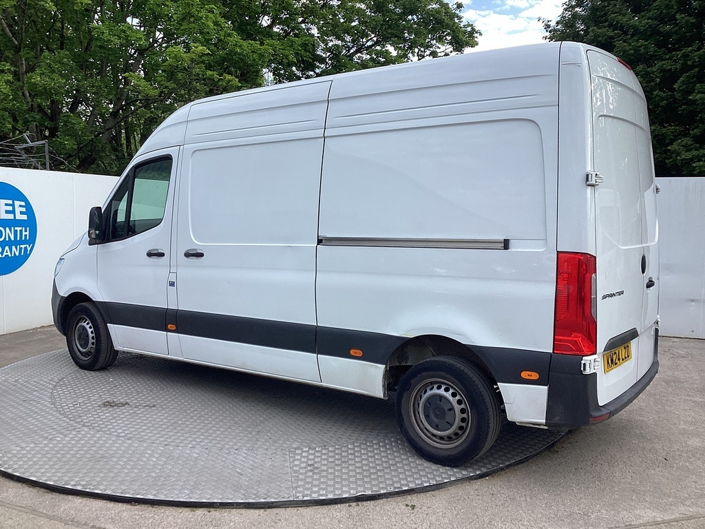 Mercedes-Benz Sprinter 315 Cdi Premium Mwb H R Progressive A C Euro 6 U8 KM24LZD White #5