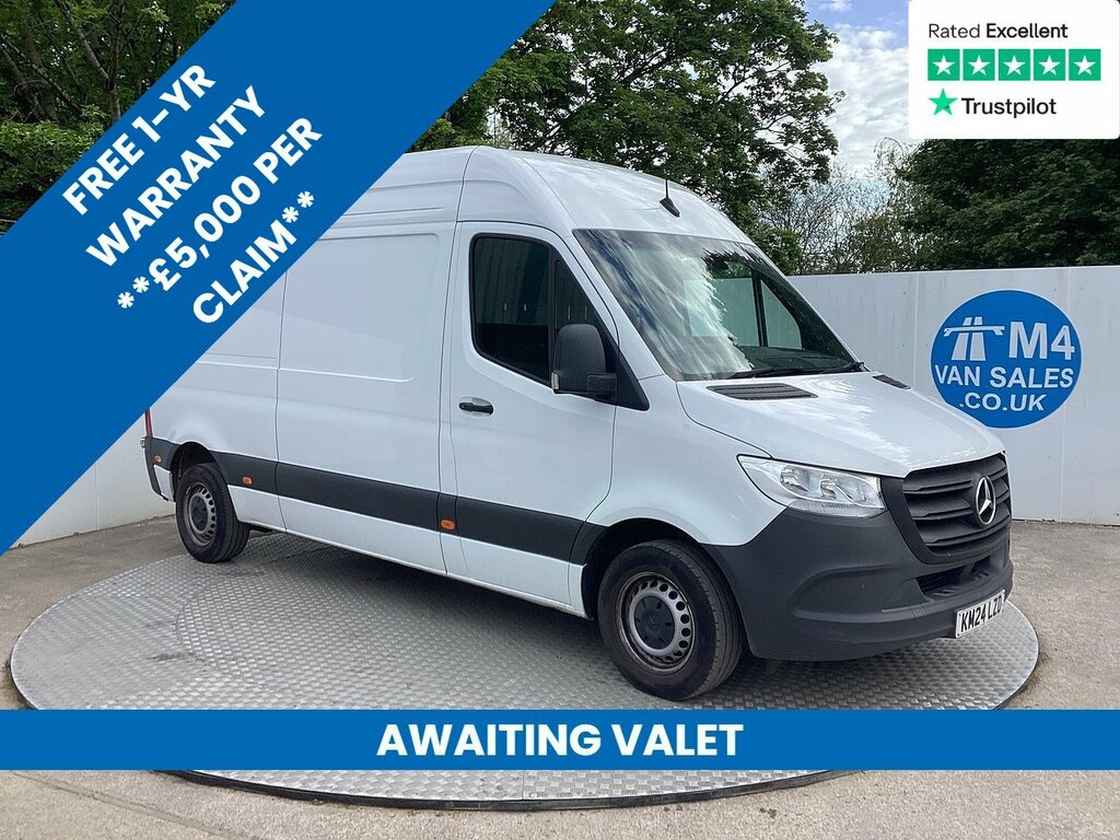 Mercedes-Benz Sprinter 315 Cdi Premium Mwb H R Progressive A C Euro 6 U8 White