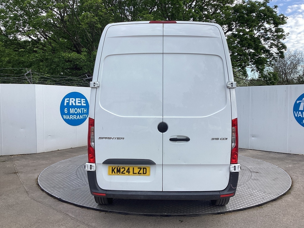 Mercedes-Benz Sprinter 315 Cdi Premium Mwb H R Progressive A C Euro 6 U8 KM24LZD White #4