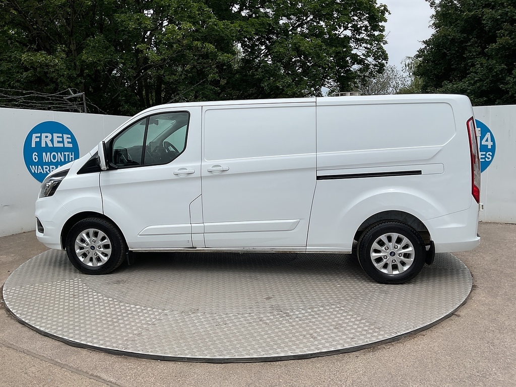 Ford Transit Custom 300 Ecoblue Limited Lwb L R A C Euro 6 U8078 Ule LB23UJW White #6