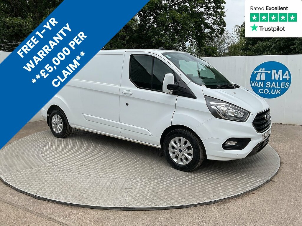 Ford Transit Custom 300 Ecoblue Limited Lwb L R A C Euro 6 U8078 Ule White