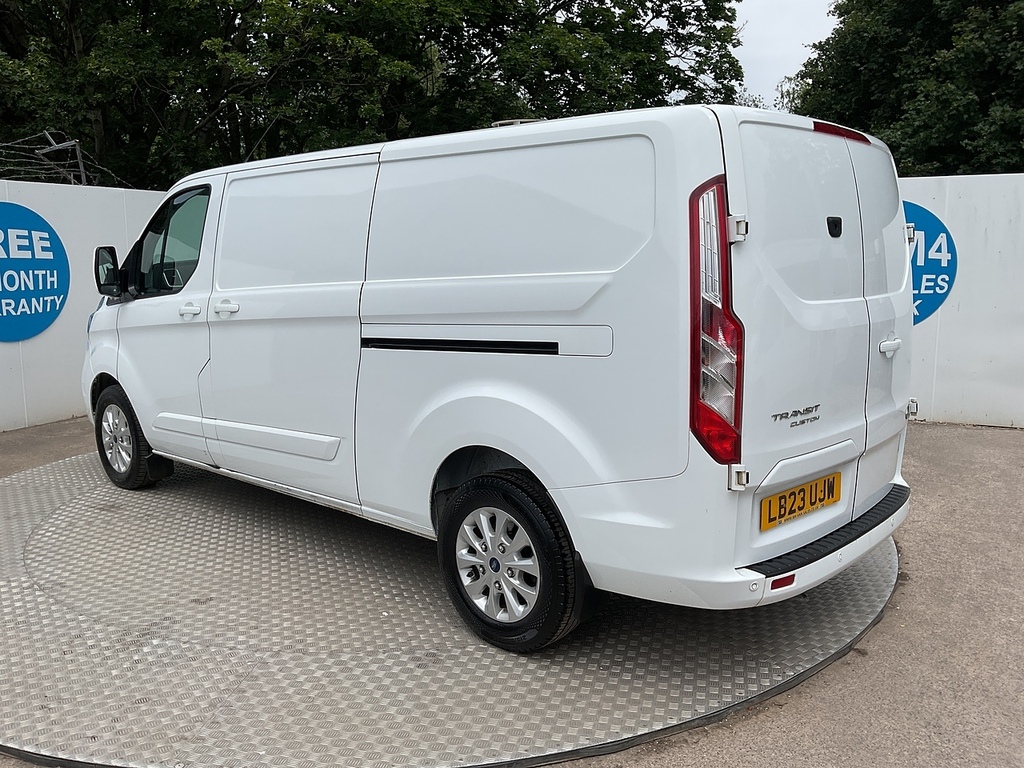 Ford Transit Custom 300 Ecoblue Limited Lwb L R A C Euro 6 U8078 Ule LB23UJW White #5