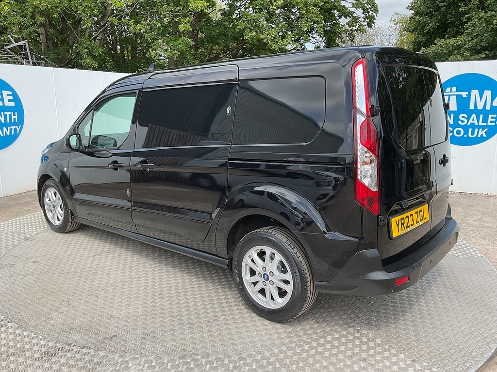 Ford Transit Connect 250 Ecoblue Limited Lwb L R A C Euro 6 U8084 Ule YR23ZGL Black #5