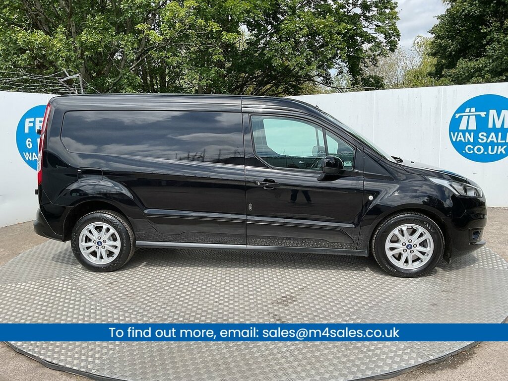 Ford Transit Connect 250 Ecoblue Limited Lwb L R A C Euro 6 U8084 Ule YR23ZGL Black #2