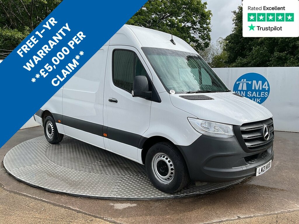 Mercedes-Benz Sprinter 315 Cdi Progressive Mwb M R A C Euro 6 U8088 Ule White