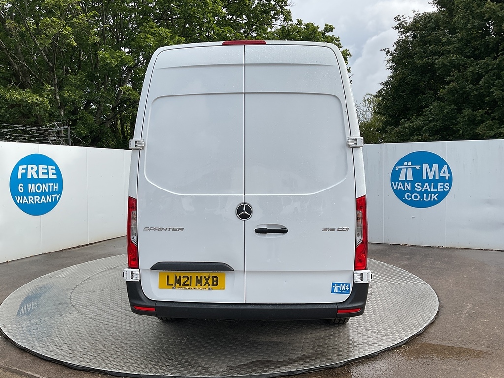 Mercedes-Benz Sprinter 315 Cdi Progressive Mwb M R A C Euro 6 U8088 Ule LM21MXB White #4