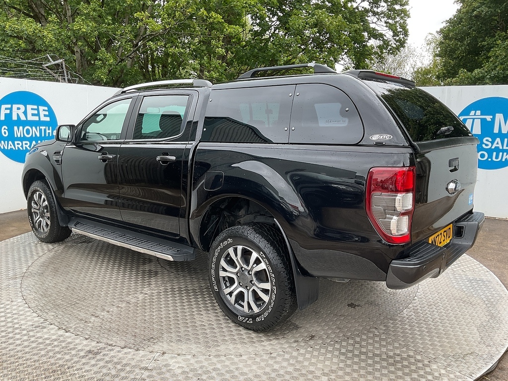 Ford Ranger Ecoblue Wildtrak Euro 6 U8093 Ulez WN72SVD Black #5