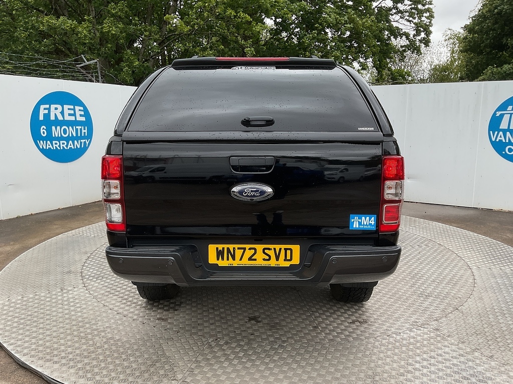 Ford Ranger Ecoblue Wildtrak Euro 6 U8093 Ulez WN72SVD Black #4