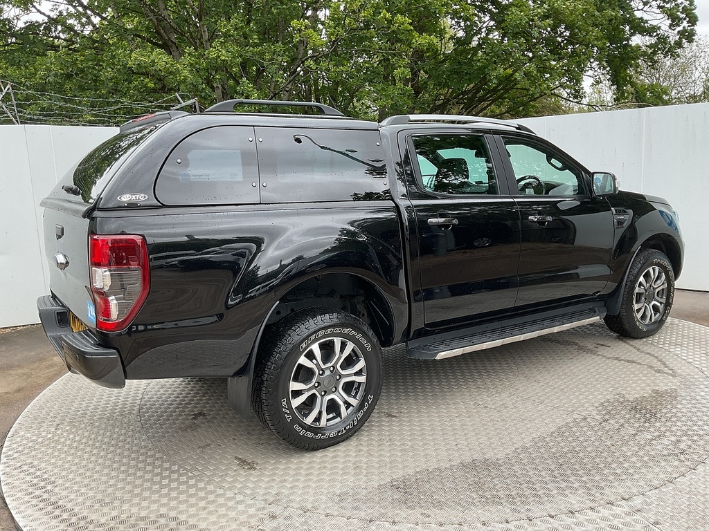 Ford Ranger Ecoblue Wildtrak Euro 6 U8093 Ulez WN72SVD Black #3