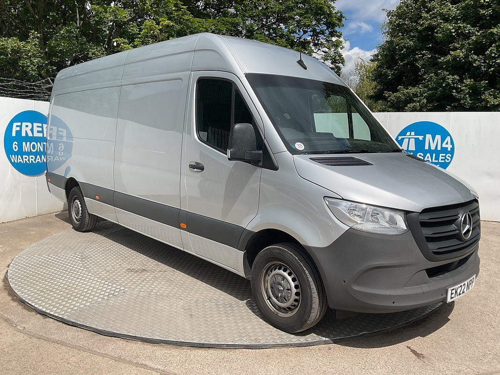 Mercedes-Benz Sprinter 315 Cdi Progressive Lwb H R Euro 6 U8095 Ulez EK22NPP Silver #5