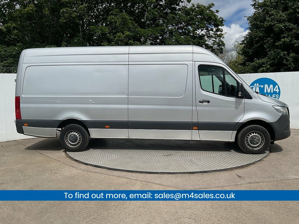 Mercedes-Benz Sprinter 315 Cdi Progressive Lwb H R Euro 6 U8095 Ulez EK22NPP Silver #2