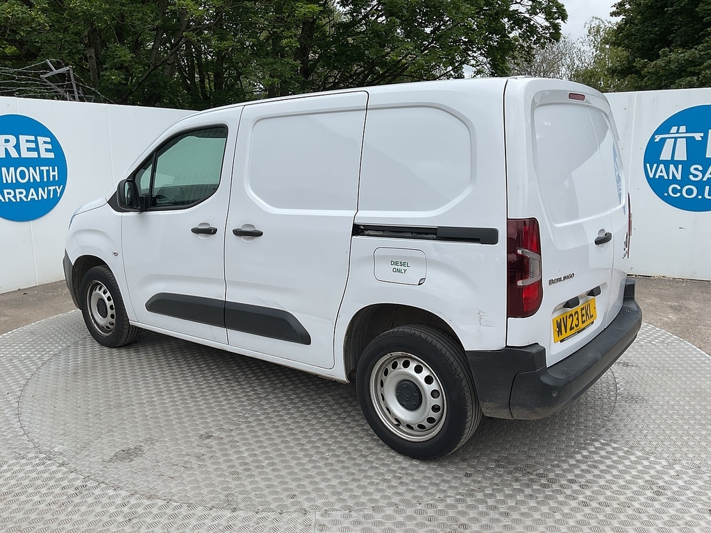 Citroen Berlingo Bluehdi 1000 Enterprise Edition M Swb A C Euro 6 WV23EKL White #5