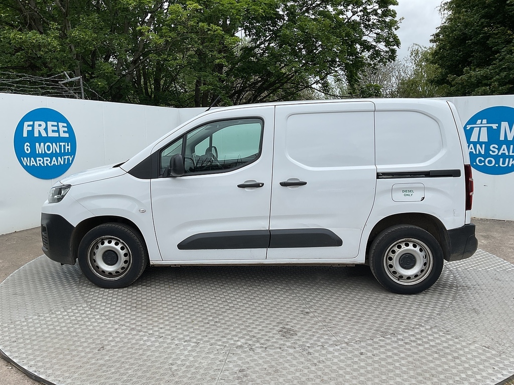 Citroen Berlingo Bluehdi 1000 Enterprise Edition M Swb A C Euro 6 WV23EKL White #6