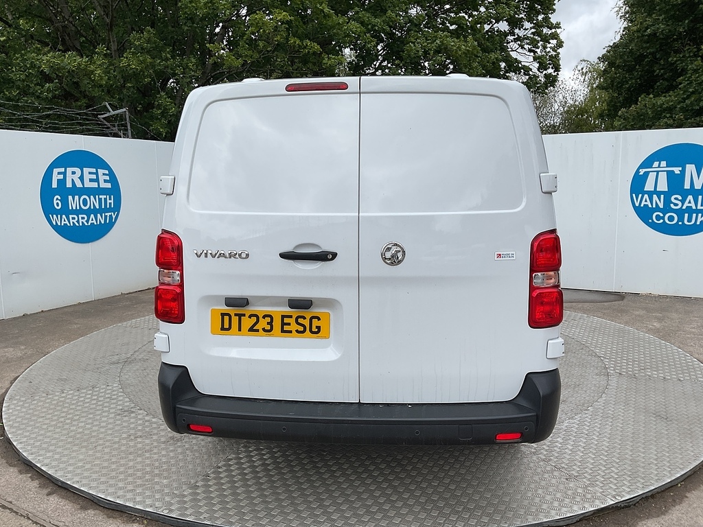 Vauxhall Vivaro Turbo D 2900 Prime Lwb H R A C Euro 6 U8109 Ulez DT23ESG White #4