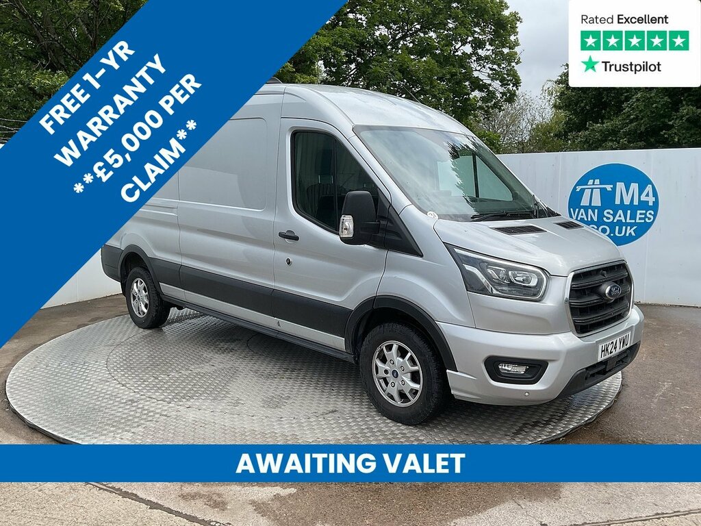 Ford Transit Custom 350 Ecoblue Limited Lwb H R Euro 6 U8107 Ulez Silver