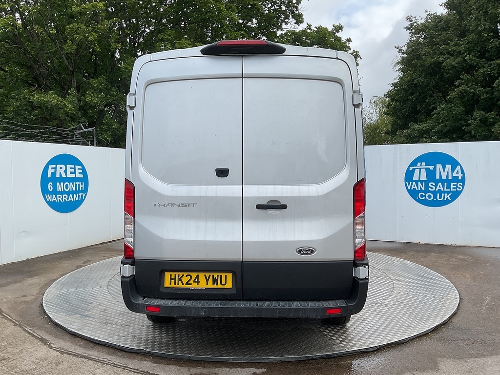 Ford Transit Custom 350 Ecoblue Limited Lwb H R Euro 6 U8107 Ulez HK24YWU Silver #4