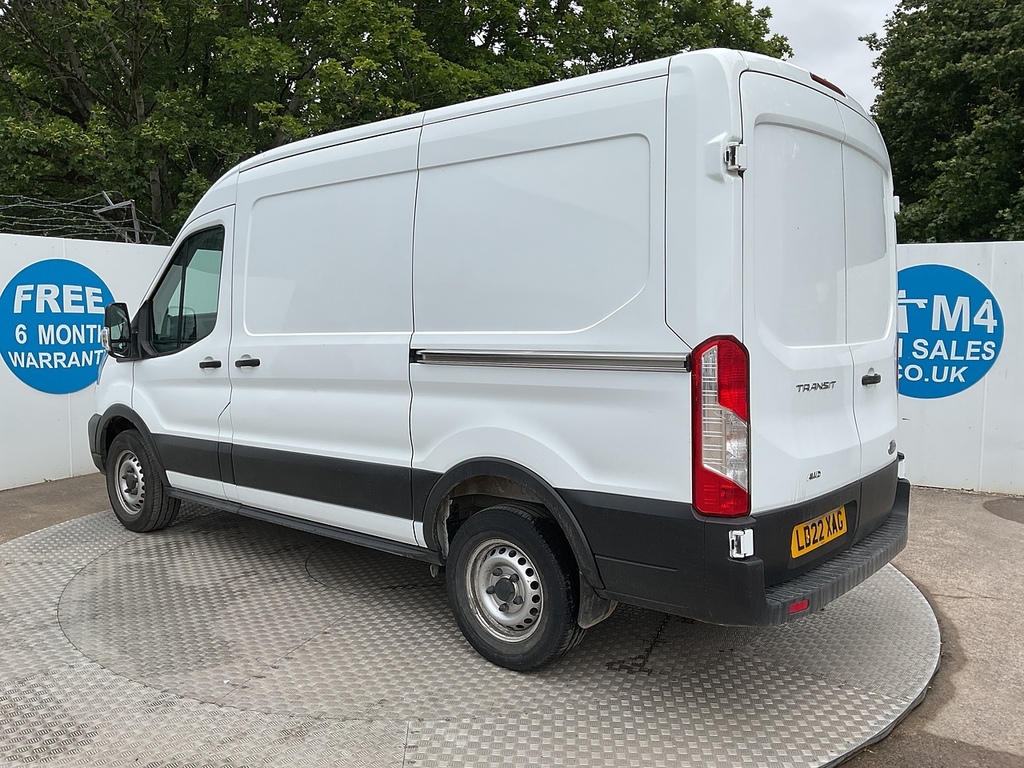 Ford Transit Custom 350 Ecoblue Leader Lwb H R Awd Euro 6 U8105 Ulez LD22XAG White #5