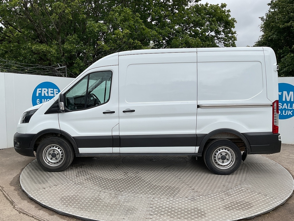 Ford Transit Custom 350 Ecoblue Leader Lwb H R Awd Euro 6 U8105 Ulez LD22XAG White #6