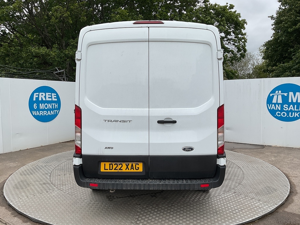 Ford Transit Custom 350 Ecoblue Leader Lwb H R Awd Euro 6 U8105 Ulez LD22XAG White #4