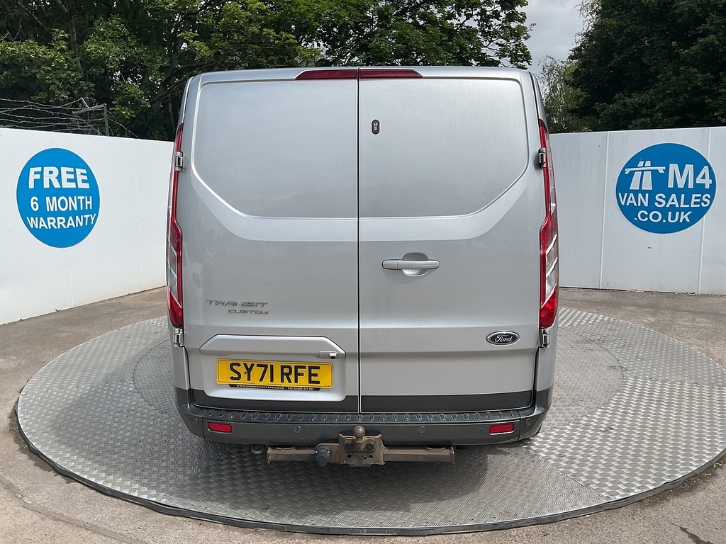 Ford Transit Custom 300 Ecoblue Active Lwb L R A C Euro 6 New Wet Bel SY71RFE Silver #4