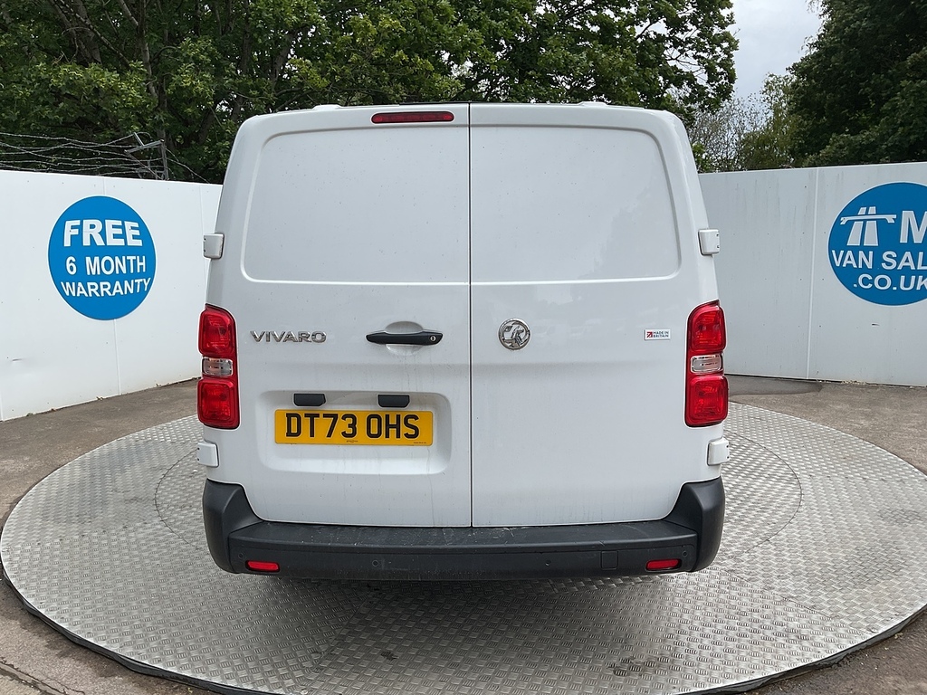 Vauxhall Vivaro Turbo D 2900 Prime Lwb H R Euro 6 U8110 Ulez DT73OHS White #4