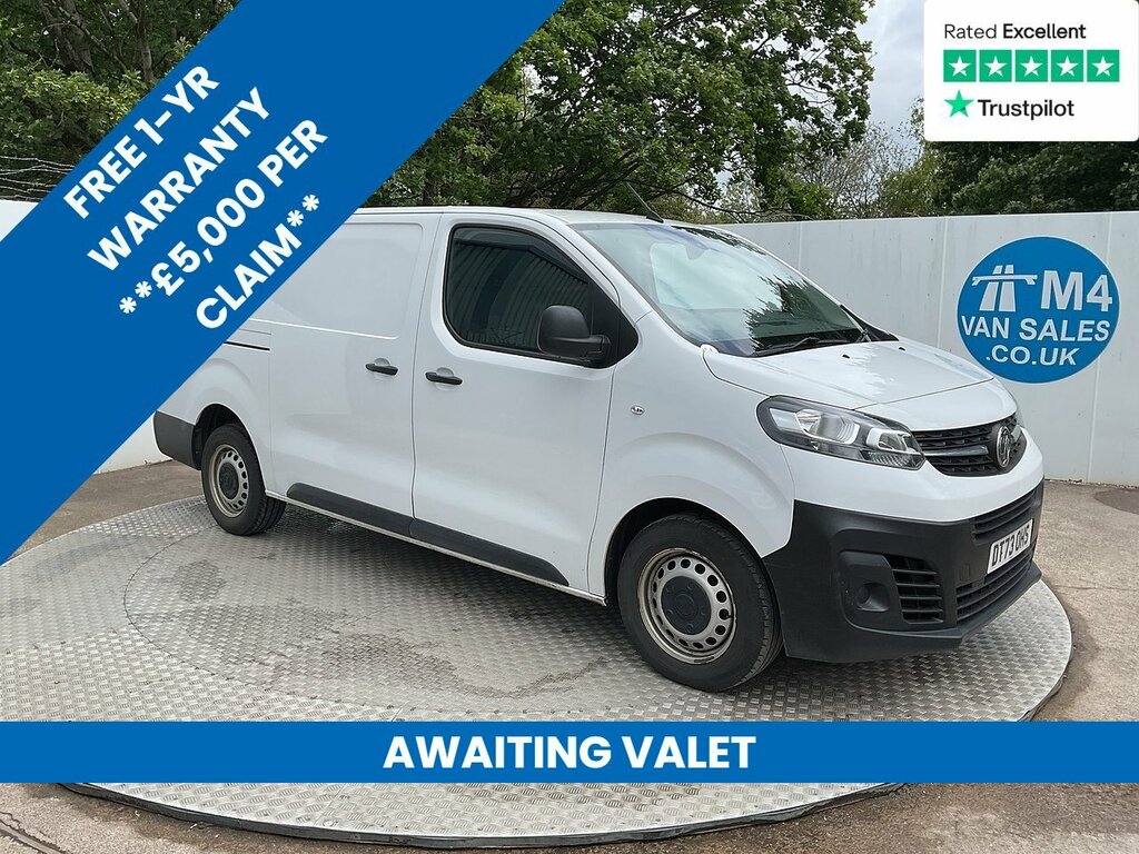 Vauxhall Vivaro Turbo D 2900 Prime Lwb H R Euro 6 U8110 Ulez White