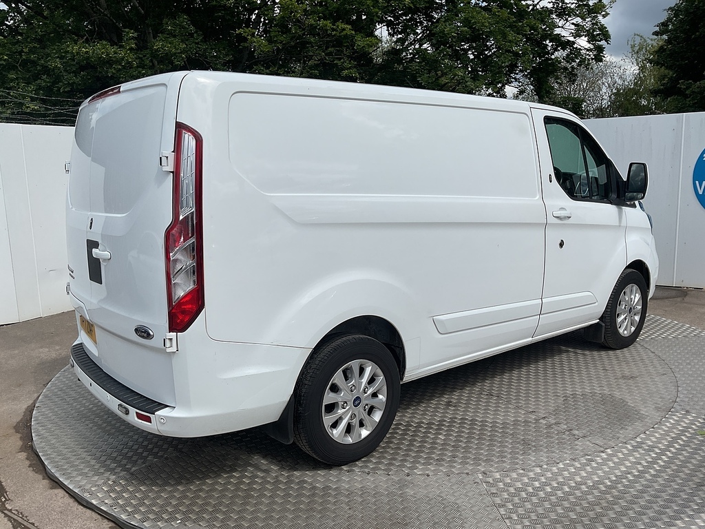 Ford Transit Custom 300 Ecoblue Limited Swb L R A C Euro 6 U8108 Ule YP71ZNF White #3