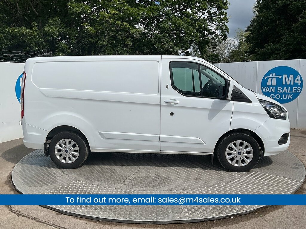 Ford Transit Custom 300 Ecoblue Limited Swb L R A C Euro 6 U8108 Ule YP71ZNF White #2
