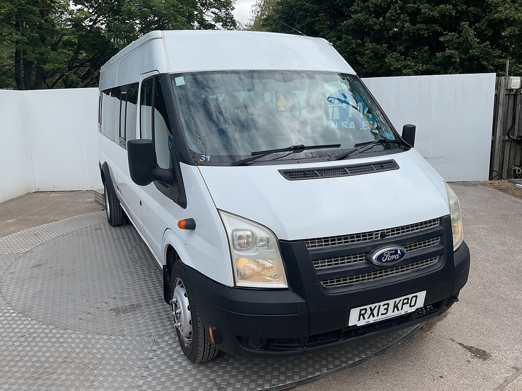 Ford Transit Custom 17 Seat Minibus Tdci 430 U8111 White