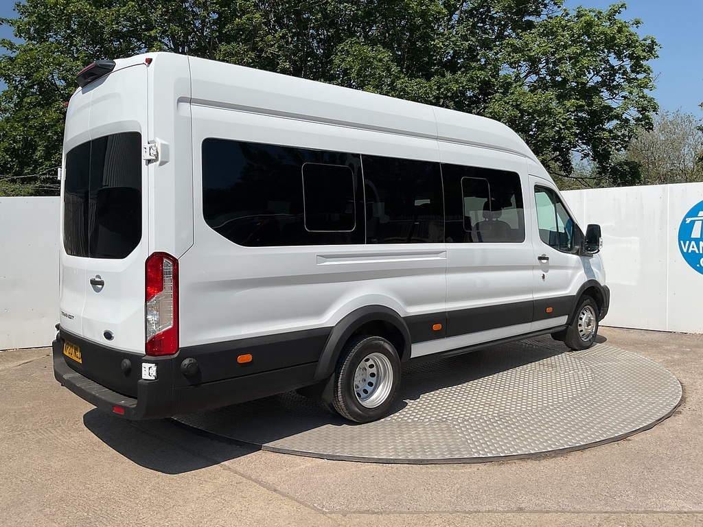 Ford Transit Custom 460 Ecoblue Leader 17 Seat Minibus U8113 Ulez WP20NLD White #5
