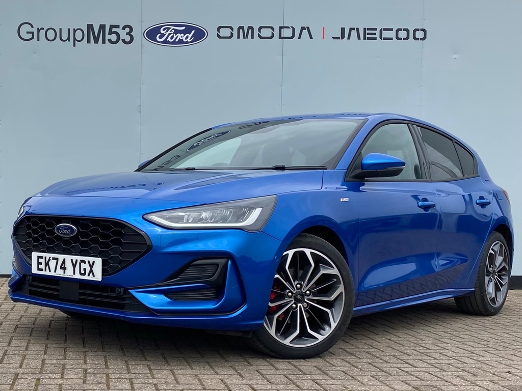 Ford Focus 1.0 Ecoboost Hybrid Mhev St-line X Blue