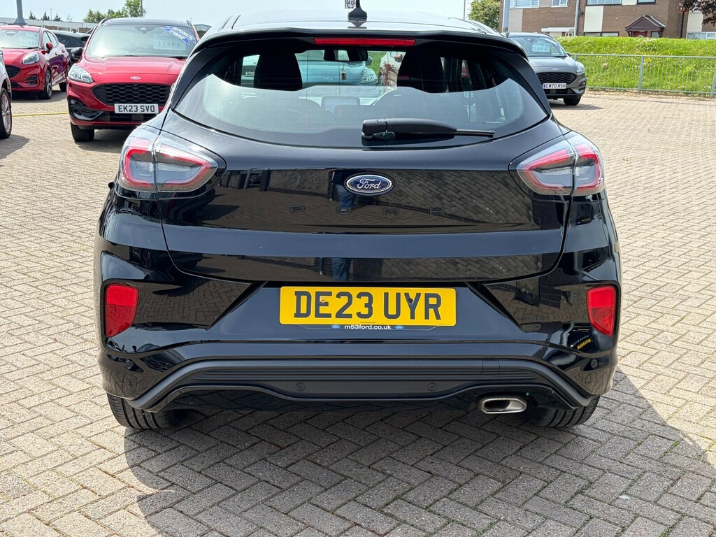 Ford Puma 1.0 Ecoboost Hybrid Mhev St-line DE23UYR Black #6
