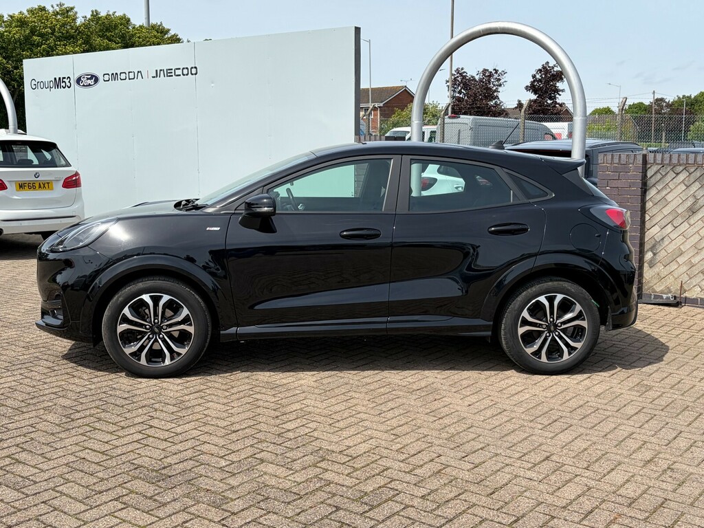 Ford Puma 1.0 Ecoboost Hybrid Mhev St-line DE23UYR Black #5