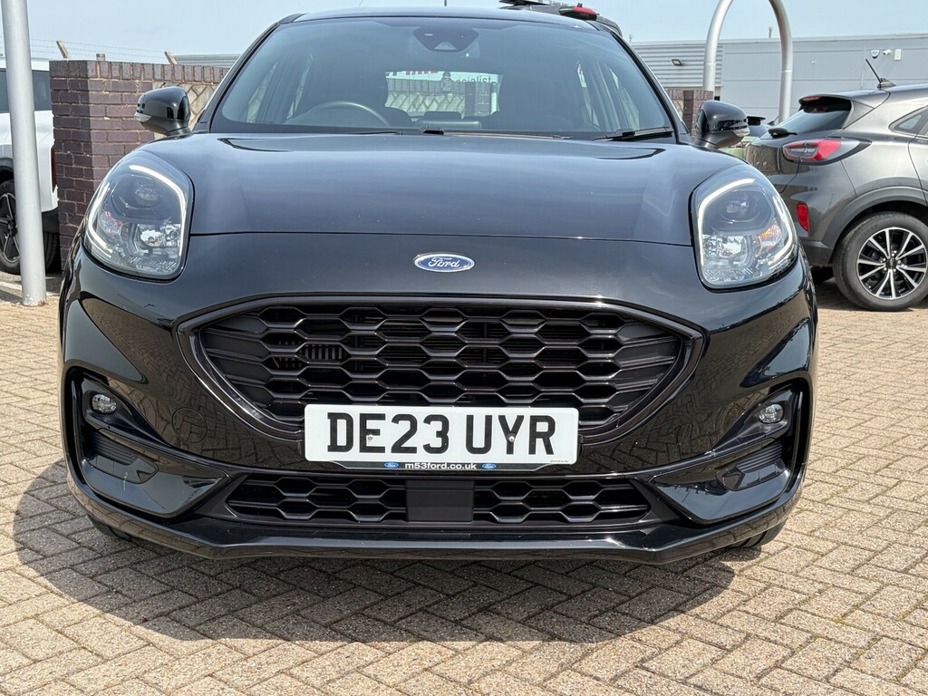 Ford Puma 1.0 Ecoboost Hybrid Mhev St-line DE23UYR Black #2