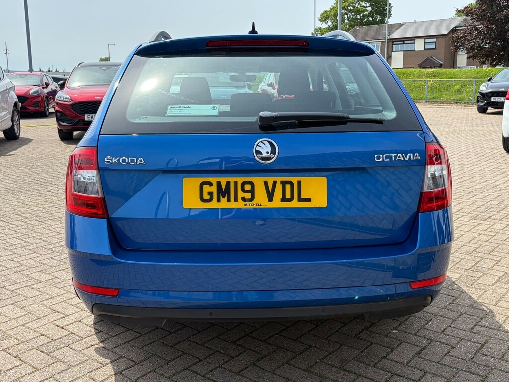 Skoda Octavia 1.0 Tsi Se Technology Dsg Blue #6