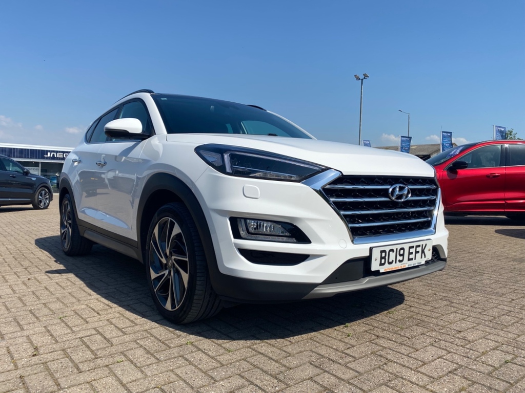 Hyundai Tucson 1.6 Tgdi 177 Premium Se 2Wd Dct White