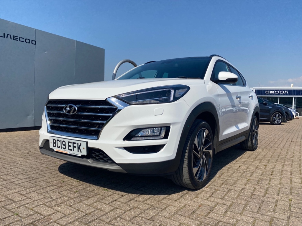 Hyundai Tucson 1.6 Tgdi 177 Premium Se 2Wd Dct BC19EFK White #4
