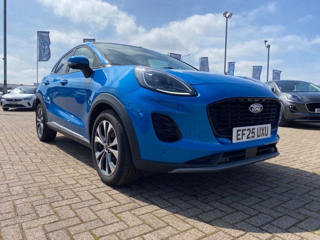 Ford Puma 1.0 Ecoboost Hybrid Mhev Titanium Blue