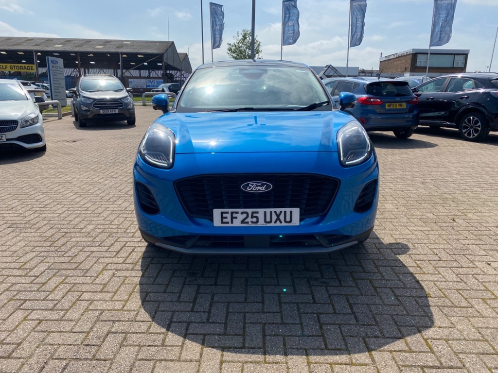 Ford Puma 1.0 Ecoboost Hybrid Mhev Titanium EF25UXU Blue #2