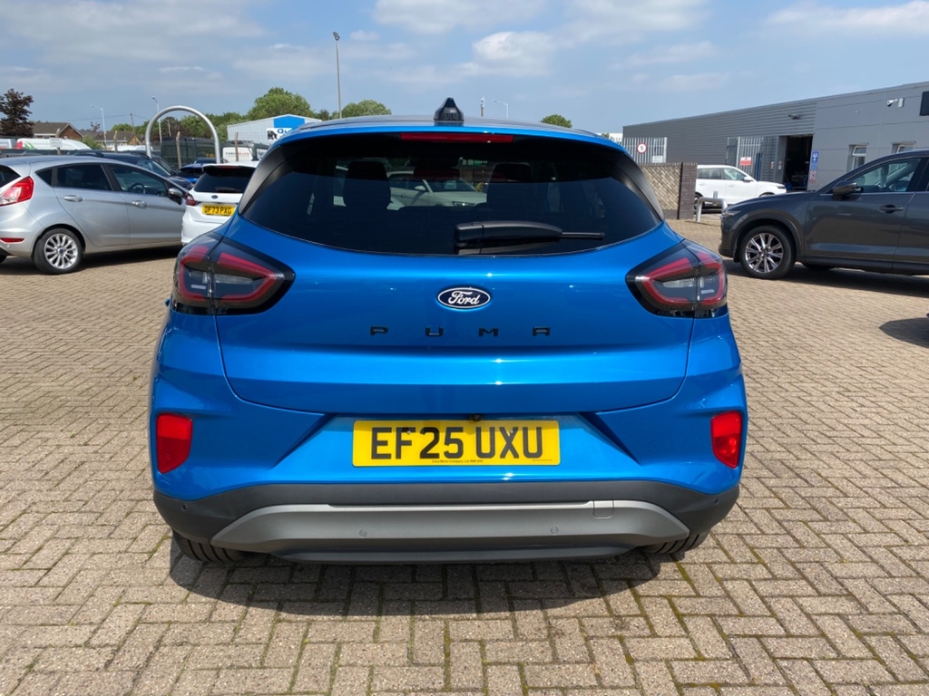 Ford Puma 1.0 Ecoboost Hybrid Mhev Titanium EF25UXU Blue #3
