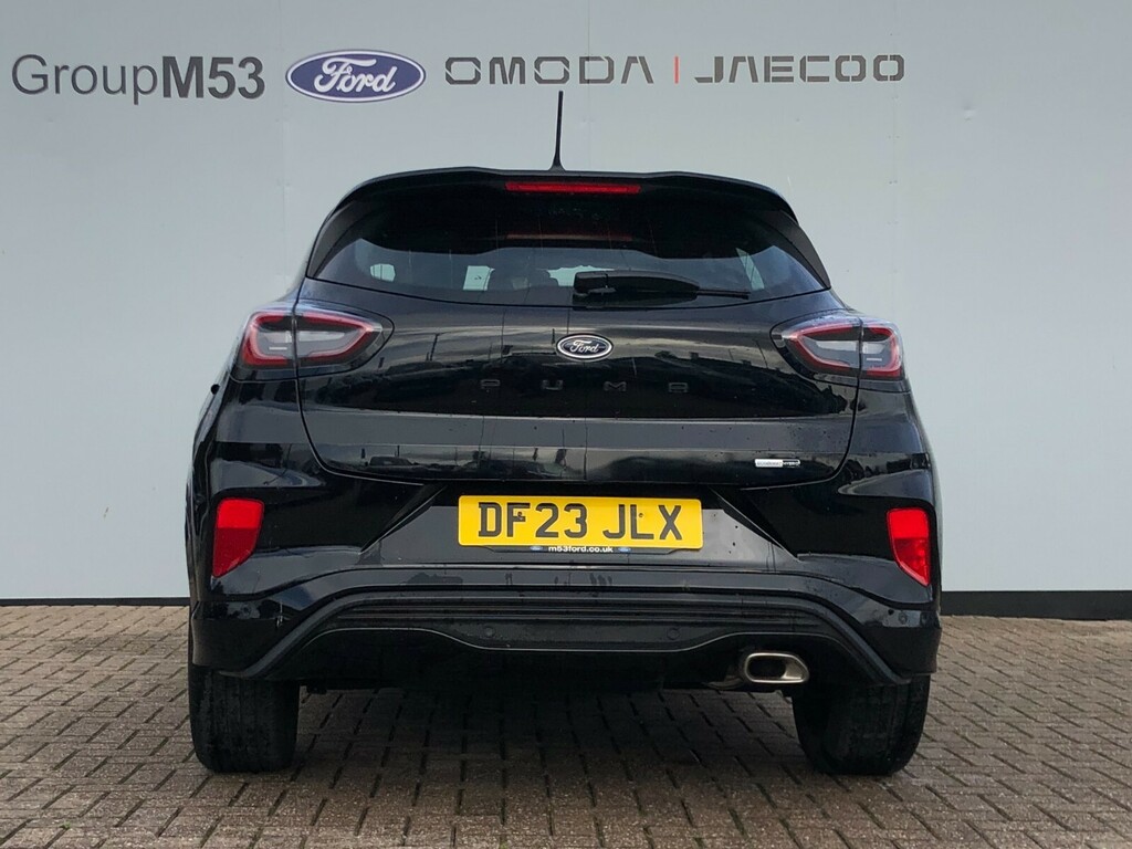 Ford Puma 1.0 Ecoboost Hybrid Mhev St-line DF23JLX Black #4