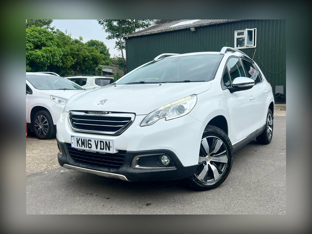 Peugeot 2008 1.2 Puretech Allure Eat Euro 6 Ss KM16VDN White #3