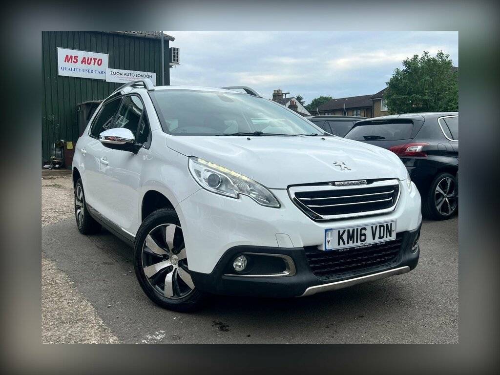 Peugeot 2008 1.2 Puretech Allure Eat Euro 6 Ss White