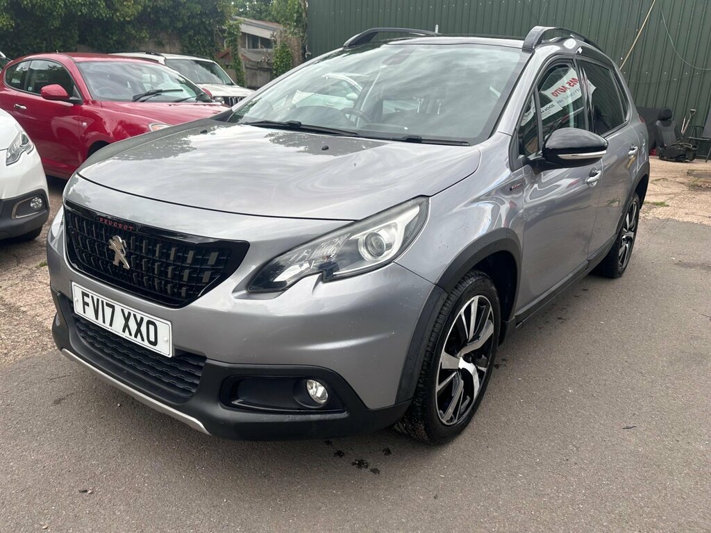 Peugeot 2008 1.2 Puretech Gt Line Eat Euro 6 Ss FV17XXO Grey #2