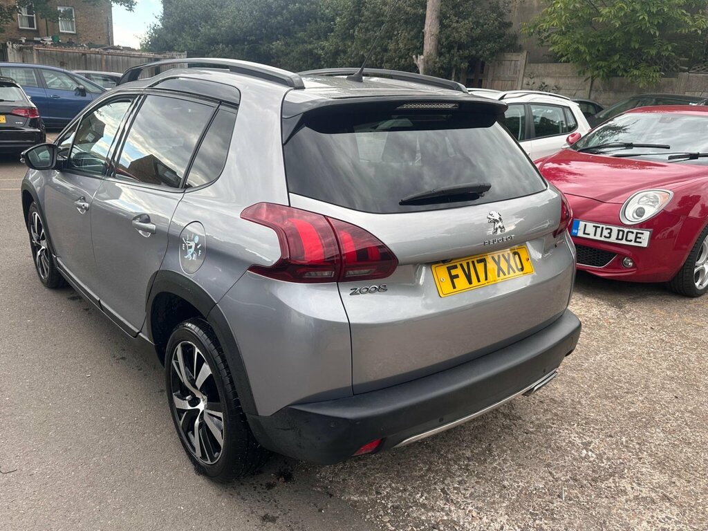 Peugeot 2008 1.2 Puretech Gt Line Eat Euro 6 Ss FV17XXO Grey #4