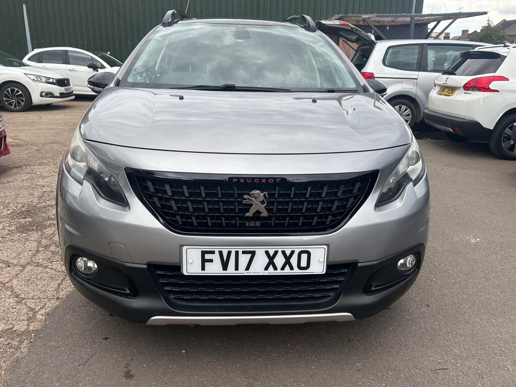 Peugeot 2008 1.2 Puretech Gt Line Eat Euro 6 Ss FV17XXO Grey #3